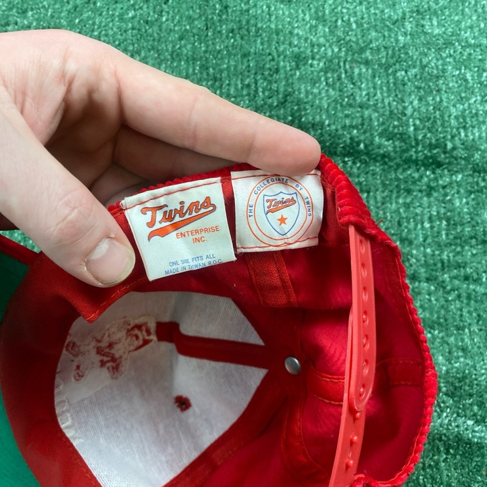 Vintage 80’s Nebraska NCAA Corduroy Hat - Picture 6 of 7